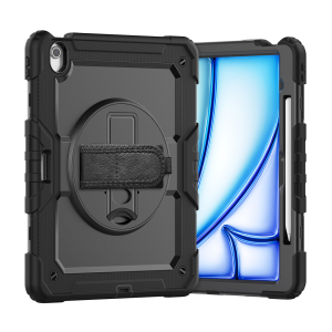 Xccess Survivor All-Round Case Apple Ipad Air 13 (2024/2025) Black (Screenless)