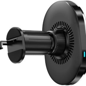 Celly Ghostsupermag Magsafe Wireless Car Charger Holder Black