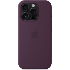 Apple Myym3Zm/A Apple Silicone Case With Magsafe Iphone 16 Pro Plum