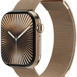 Vonmählen Milanese Loop 2 For Apple Watch 40 - 41 - 42Mm One Size Sunset Gold