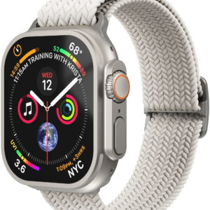 Vonmählen Woven Loop For Apple Watch 44 - 45 - 46 - 49Mm One Size Cream