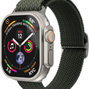 Vonmählen Woven Loop For Apple Watch 44 - 45 - 46 - 49Mm One Size Olive