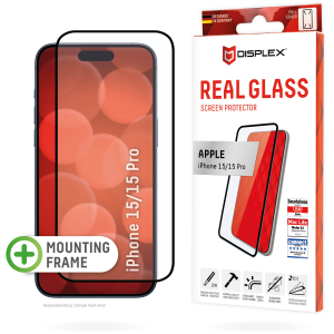 Displex Real Glass Fc Apple Iphone 15/15 Pro