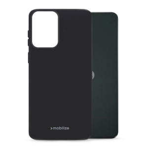 Mobilize Rubber Gelly Case Motorola Moto G55 Matt Black