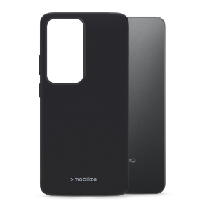 Mobilize Rubber Gelly Case Oppo A80 5G Matt Black