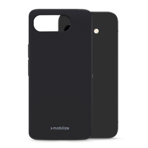 Mobilize Rubber Gelly Case Google Pixel 9A Matt Black