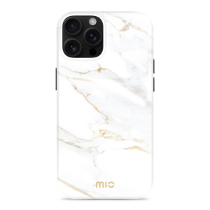 Mio By Mobilize Mio White Marble Magsafe Compatible For Iphone 16 Pro Max