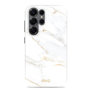 Mio By Mobilize Mio White Marble Magsafe Compatible For Samsung S25 Ultra 5G
