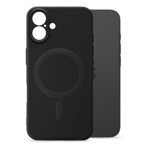 My Style Protective Flex Magsafe Compatible Case For Apple Iphone 16 Plus Black