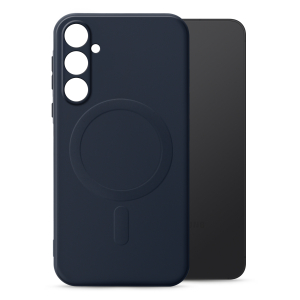 My Style Protective Flex Magsafe Compatible Case For Samsung Galaxy A55 5G Midnight Blue