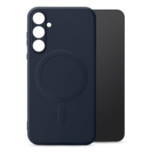 My Style Protective Flex Magsafe Compatible Case For Samsung Galaxy S24 5G Midnight Blue