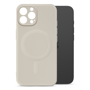 My Style Protective Flex Magsafe Compatible Case For Apple Iphone 16 Pro Max Antique White