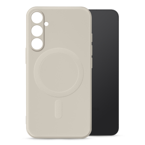 My Style Protective Flex Magsafe Compatible Case For Samsung Galaxy A55 5G Antique White