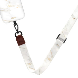Mio By Mobilize Mio Lanyard White Marble