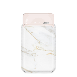 Mio By Mobilize Mio White Marble Magsafe Compatible Card Holder
