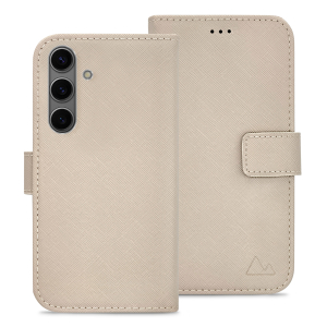 My Style Flex Wallet For Samsung Galaxy S24 5G/S25 5G Warm Taupe