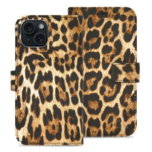 My Style Flex Wallet For Apple Iphone 13/14/15 Wild Leopard