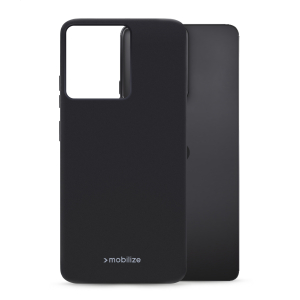 Mobilize Rubber Gelly Case Motorola Moto G75 5G Matt Black