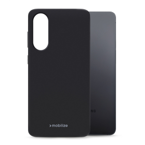 Mobilize Rubber Gelly Case Samsung Galaxy S25 Edge 5G Matt Black