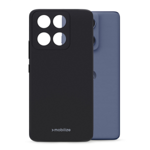 Mobilize Rubber Gelly Case Motorola Edge 60 Fusion Matt Black