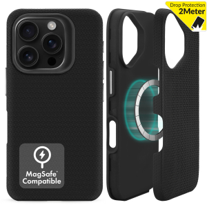 My Style Magsafe Tough Case For Apple Iphone 16 Pro Black