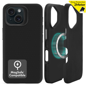 My Style Magsafe Tough Case For Apple Iphone 15 Black