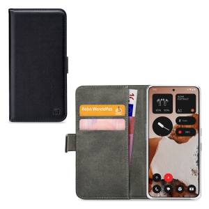 Mobilize Classic Gelly Wallet Book Case Nothing Cmf Phone (2) Pro Black