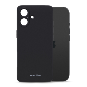 Mobilize Rubber Gelly Case Apple Iphone 17 Matt Black