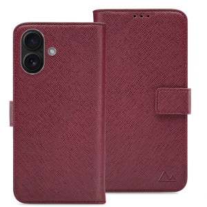 My Style Flex Wallet For Apple Iphone 17 Bordeaux