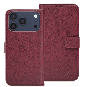 My Style Flex Wallet For Apple Iphone 17 Pro Bordeaux