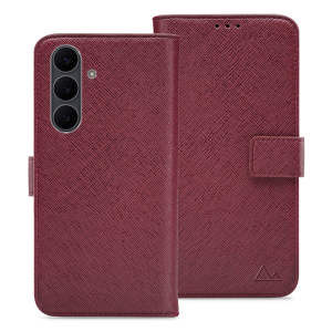My Style Flex Wallet For Samsung Galaxy S25 Fe 5G Bordeaux