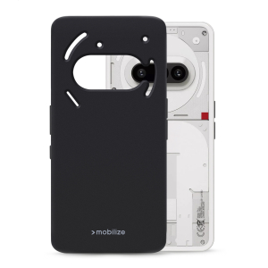Mobilize Rubber Gelly Case Nothing Phone (3A) Lite Matt Black