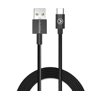 Mobilize Charge/Sync Cable Usb-C 1M. 15W Black
