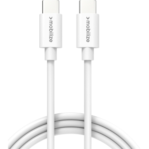 Mobilize Cable Usb-C To Usb-C 1M. 100W White