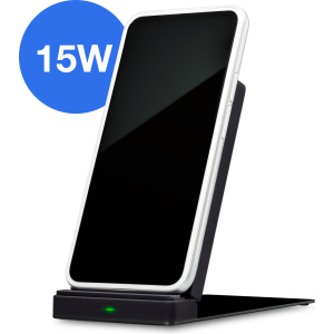 Mobilize Wireless Fast Charger Foldable 5W/7.5W/10W/15W Pu Leather Black