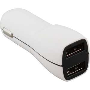 Xccess Car Charger Dual Usb 2.1A White
