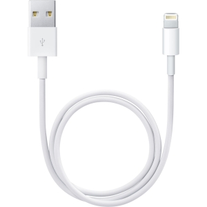 Apple Me291Zm/A Apple Lightning To Usb Cable 0.5M. White