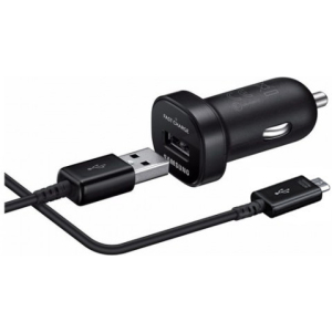 Samsung Ep-Ln930Cbegww Samsung Adaptive Fast Charging Usb Car Charger Micro Usb Black Bulk