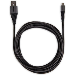 Otterbox Nylon Braided Charge/Sync Cable Micro Usb 2M Black