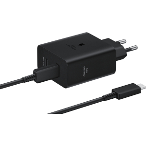 Samsung Ep-T5020Xbegeu Samsung Usb-C Pd Wall Charger 50W + Usb-C Cable Black