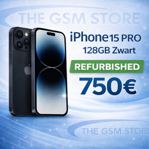 iPhone 15 PRO 128GB Zwart